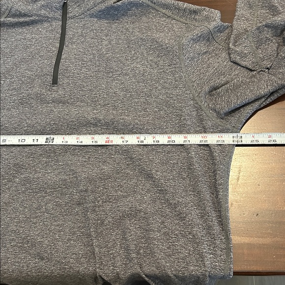 Lululemon Men’s Gray Half-Zip Performance Pullover Top Size XL - Picture 12 of 15